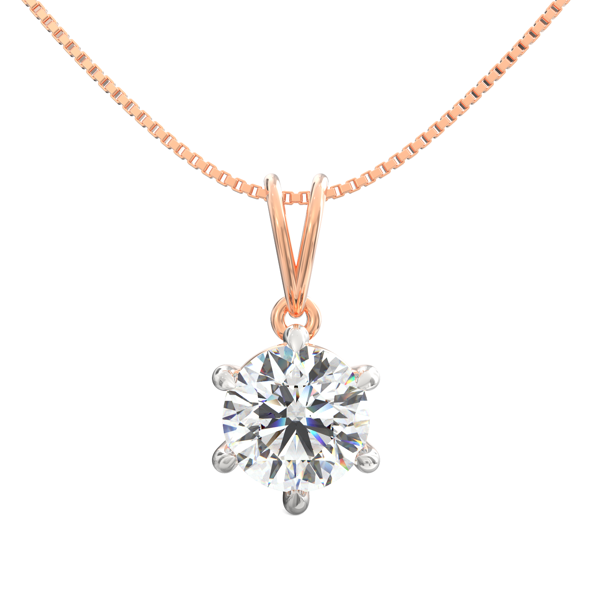 Seraphina 1.00 Ct Lab-Grown Diamond Solitaire Pendant