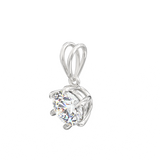 Seraphina 1.00 Ct Lab-Grown Diamond Solitaire Pendant