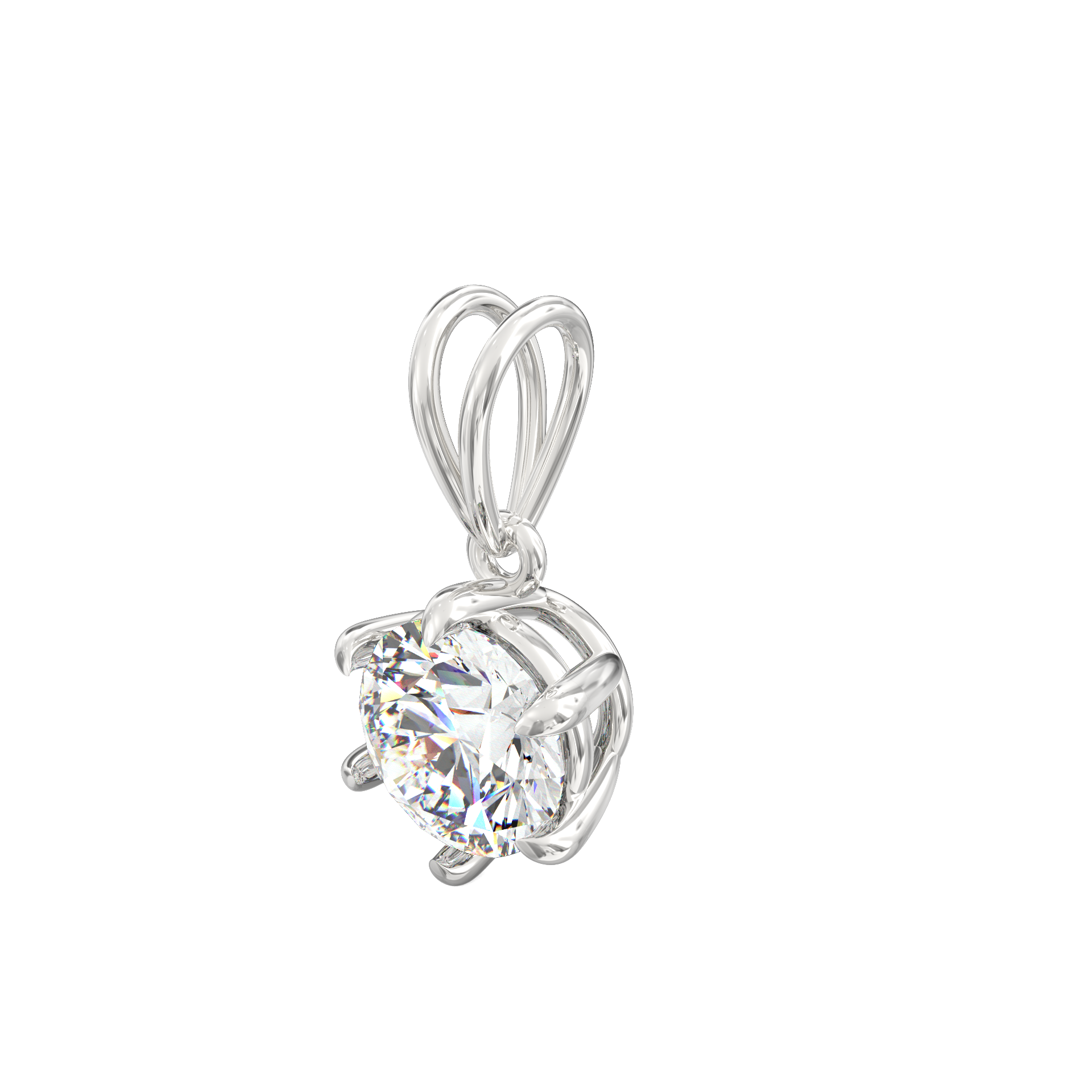 Seraphina 1.00 Ct Lab-Grown Diamond Solitaire Pendant
