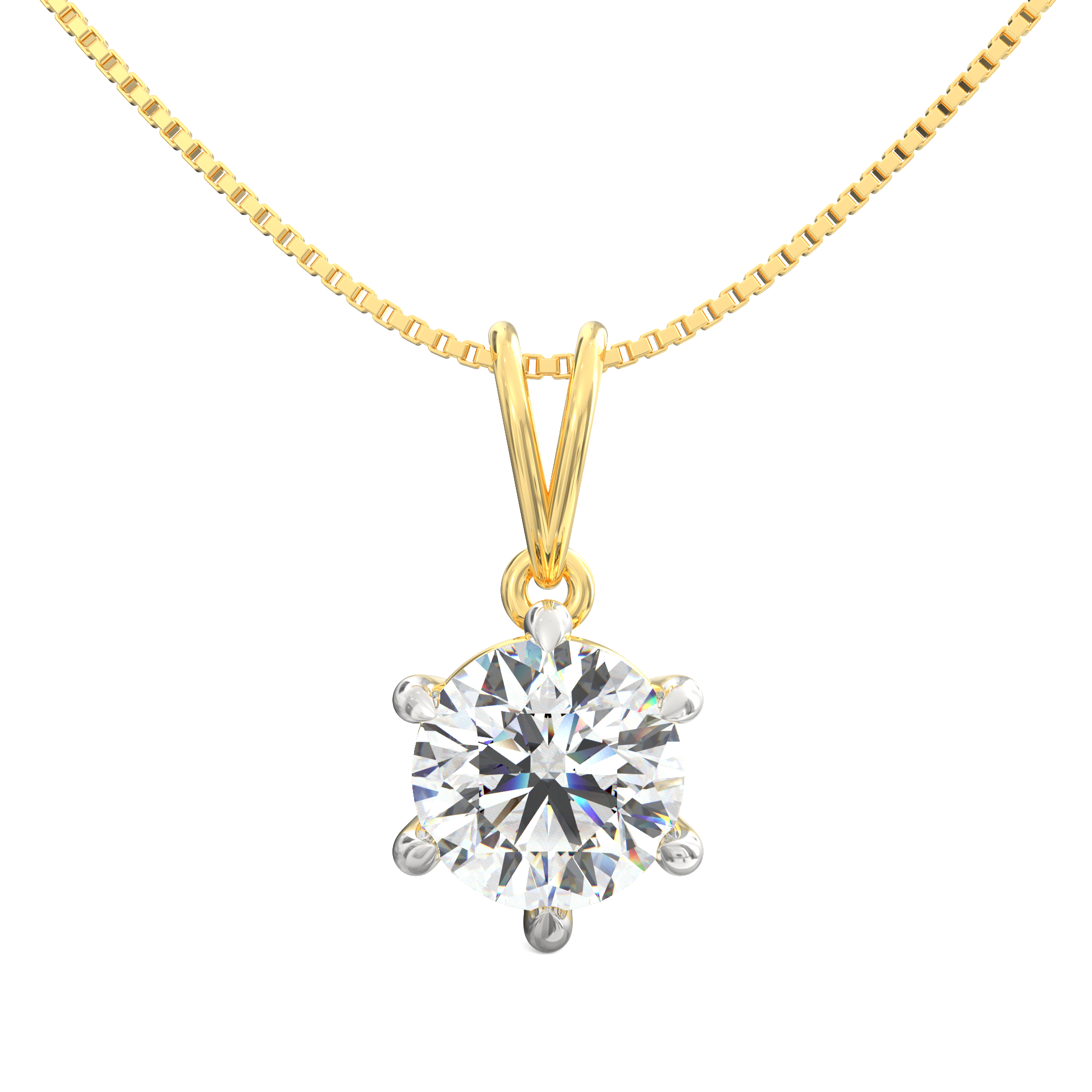 Seraphina 1.00 Ct Lab-Grown Diamond Solitaire Pendant