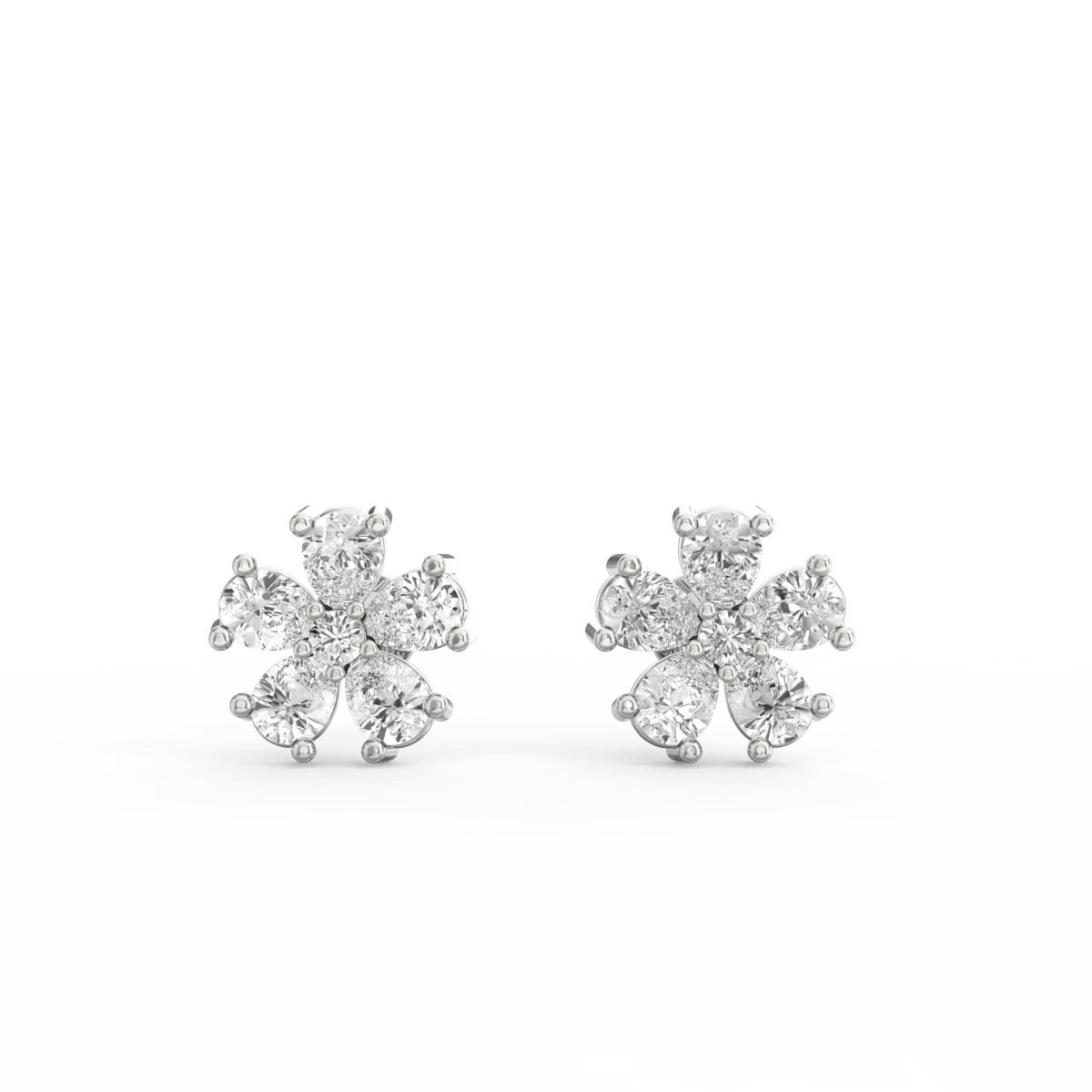 Regal Radiance: Solitaire Diamond Drops