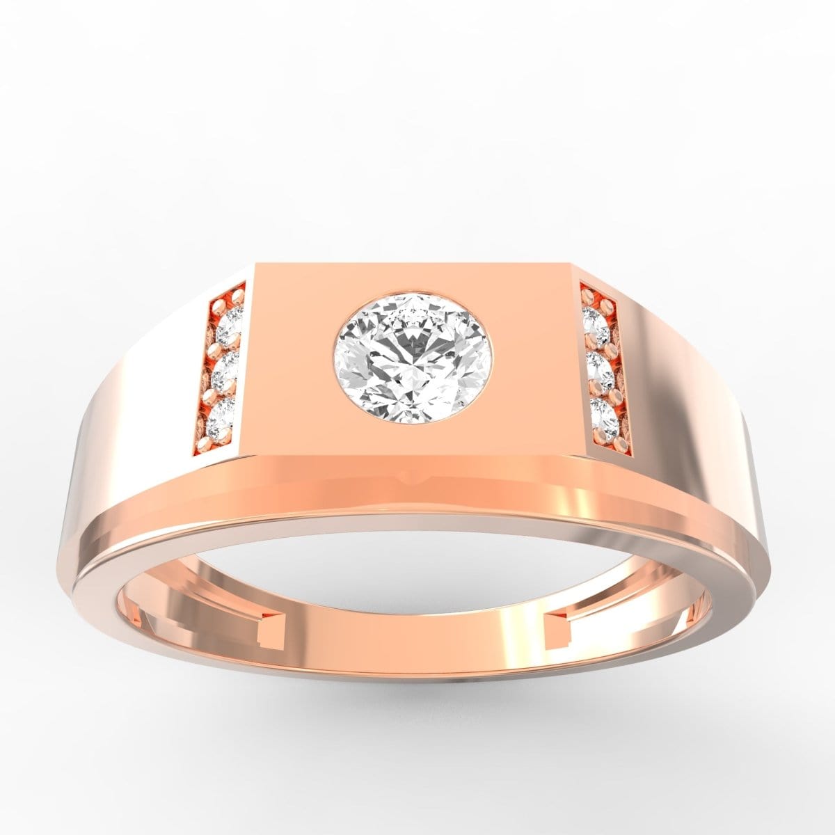 Ayanika: Premium Lab-Grown Diamond Men's Rings in India