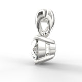 Eternal Radiance: Round Brilliant Cut Diamond Solitaire Pendant