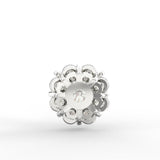 Ethereal Radiance: Round Diamond Solitaire Pendant