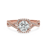Eternal Enchantment: Diamond Solitaire Wedding Ring - Ayanika