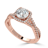 Eternal Enchantment: Diamond Solitaire Wedding Ring - Ayanika