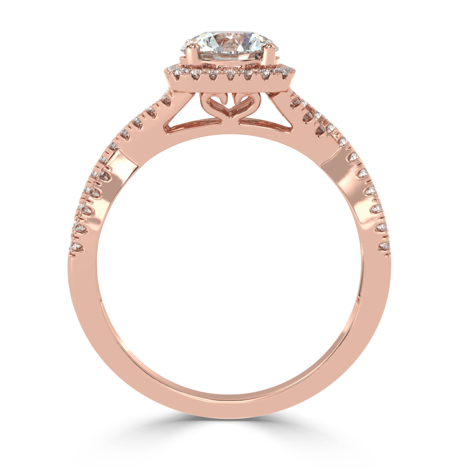 Eternal Enchantment: Diamond Solitaire Wedding Ring - Ayanika