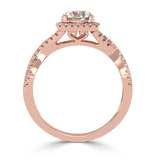 Eternal Enchantment: Diamond Solitaire Wedding Ring - Ayanika