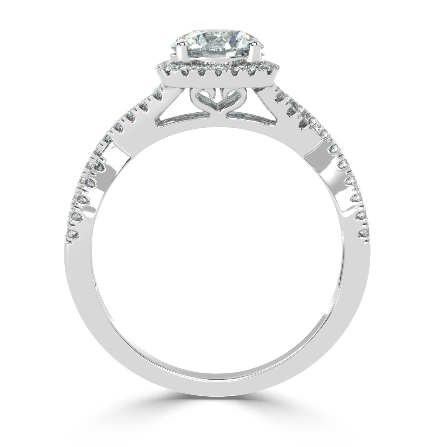 Eternal Enchantment: Diamond Solitaire Wedding Ring - Ayanika