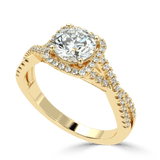 Eternal Enchantment: Diamond Solitaire Wedding Ring - Ayanika
