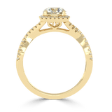 Eternal Enchantment: Diamond Solitaire Wedding Ring - Ayanika