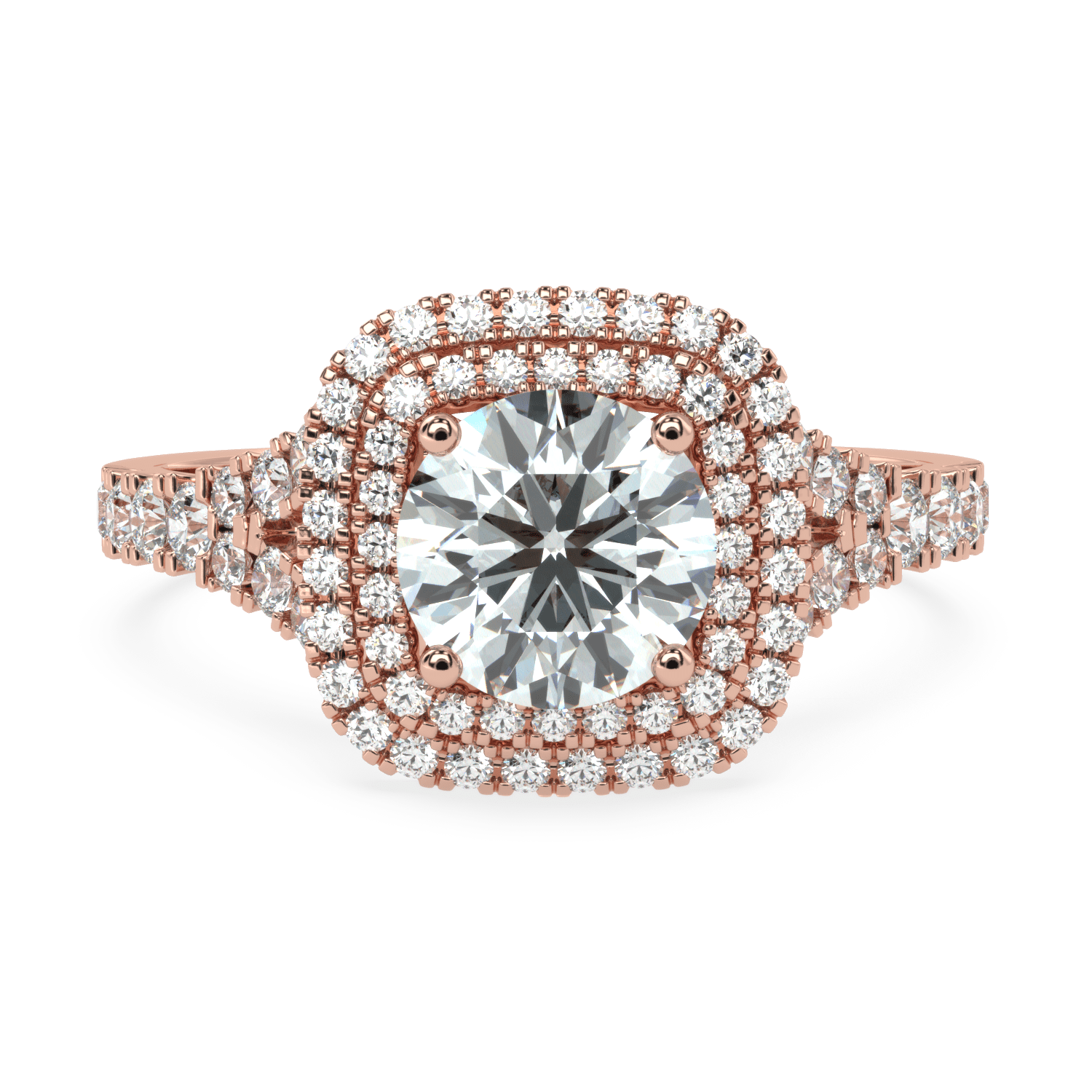 Brilliant Harmony: Solitaire Diamond Ring - Ayanika