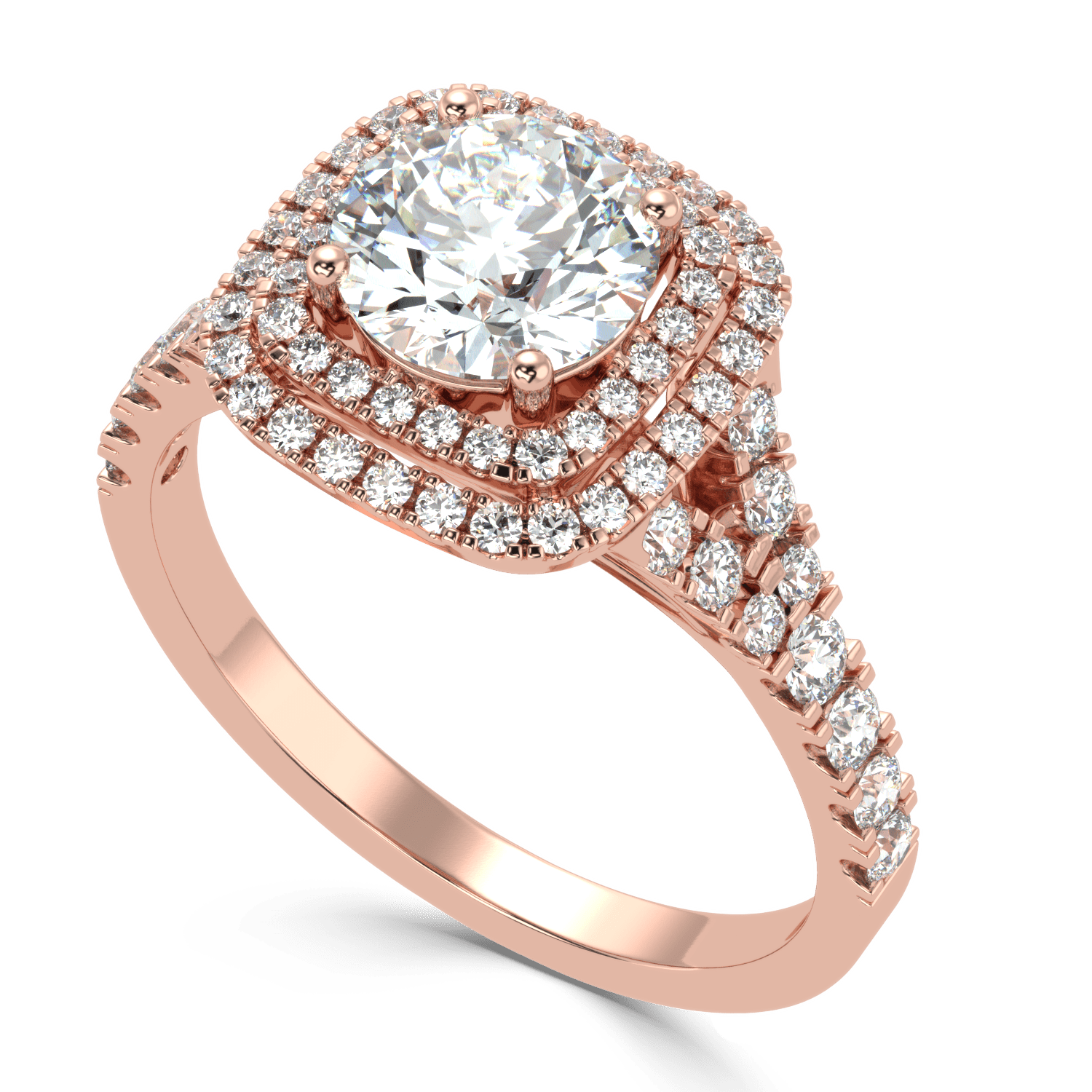 Brilliant Harmony: Solitaire Diamond Ring - Ayanika