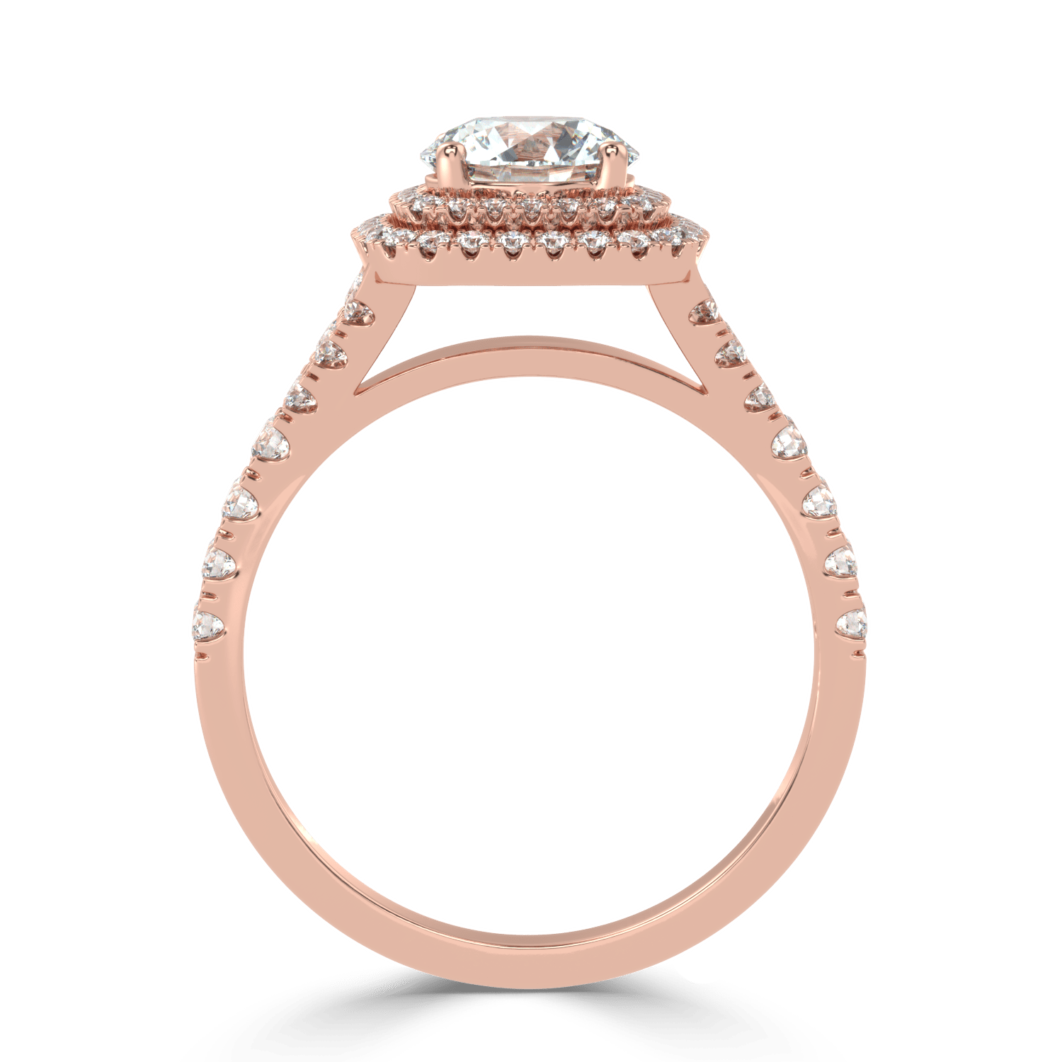 Brilliant Harmony: Solitaire Diamond Ring - Ayanika