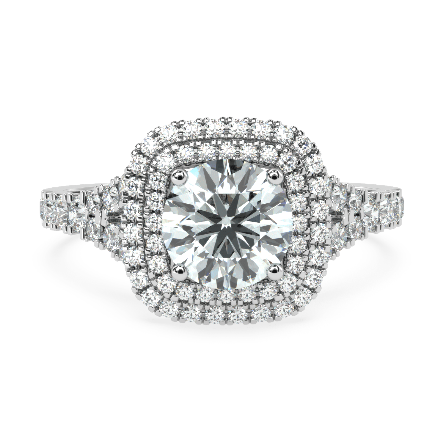 Brilliant Harmony: Solitaire Diamond Ring - Ayanika