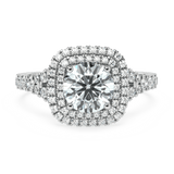 Brilliant Harmony: Solitaire Diamond Ring - Ayanika
