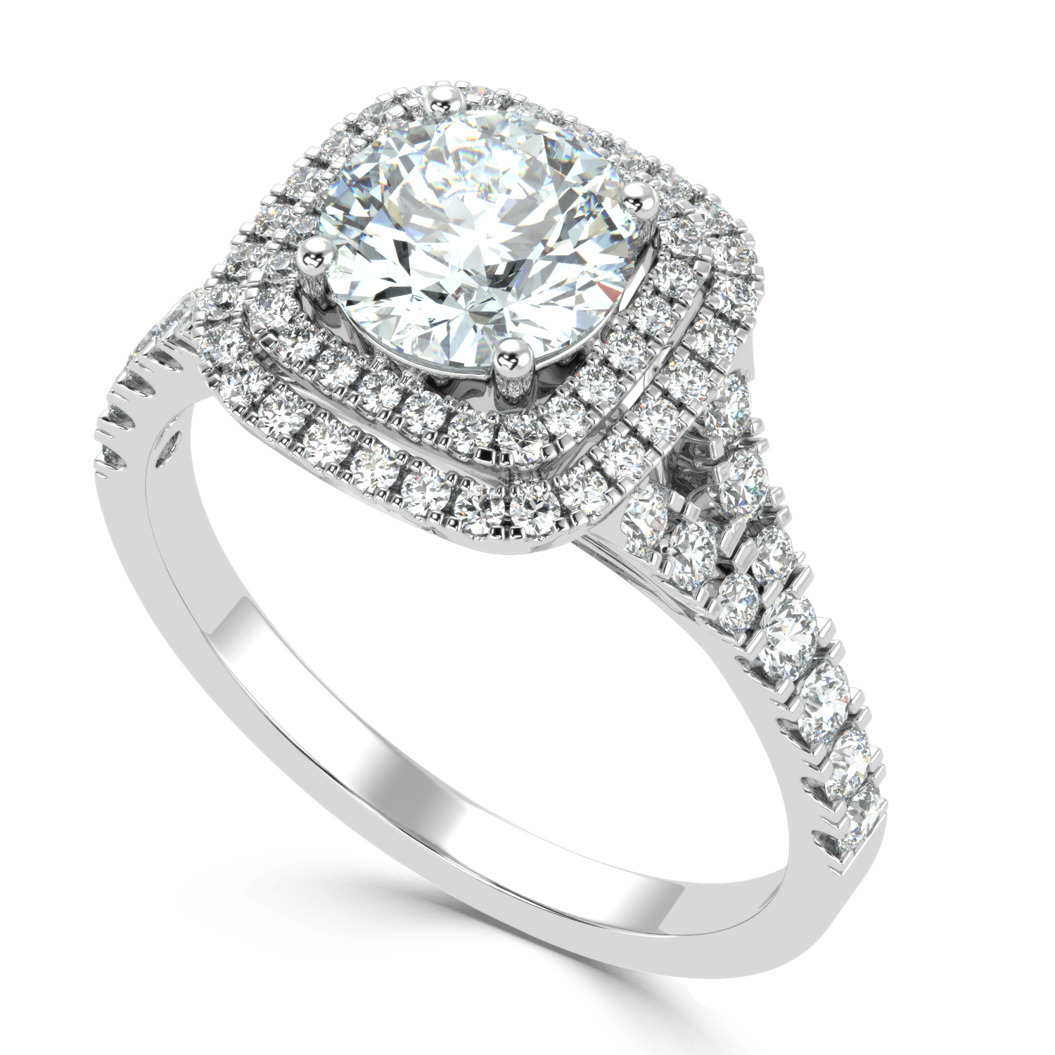 Brilliant Harmony: Solitaire Diamond Ring - Ayanika