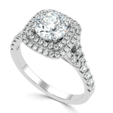 Brilliant Harmony: Solitaire Diamond Ring - Ayanika