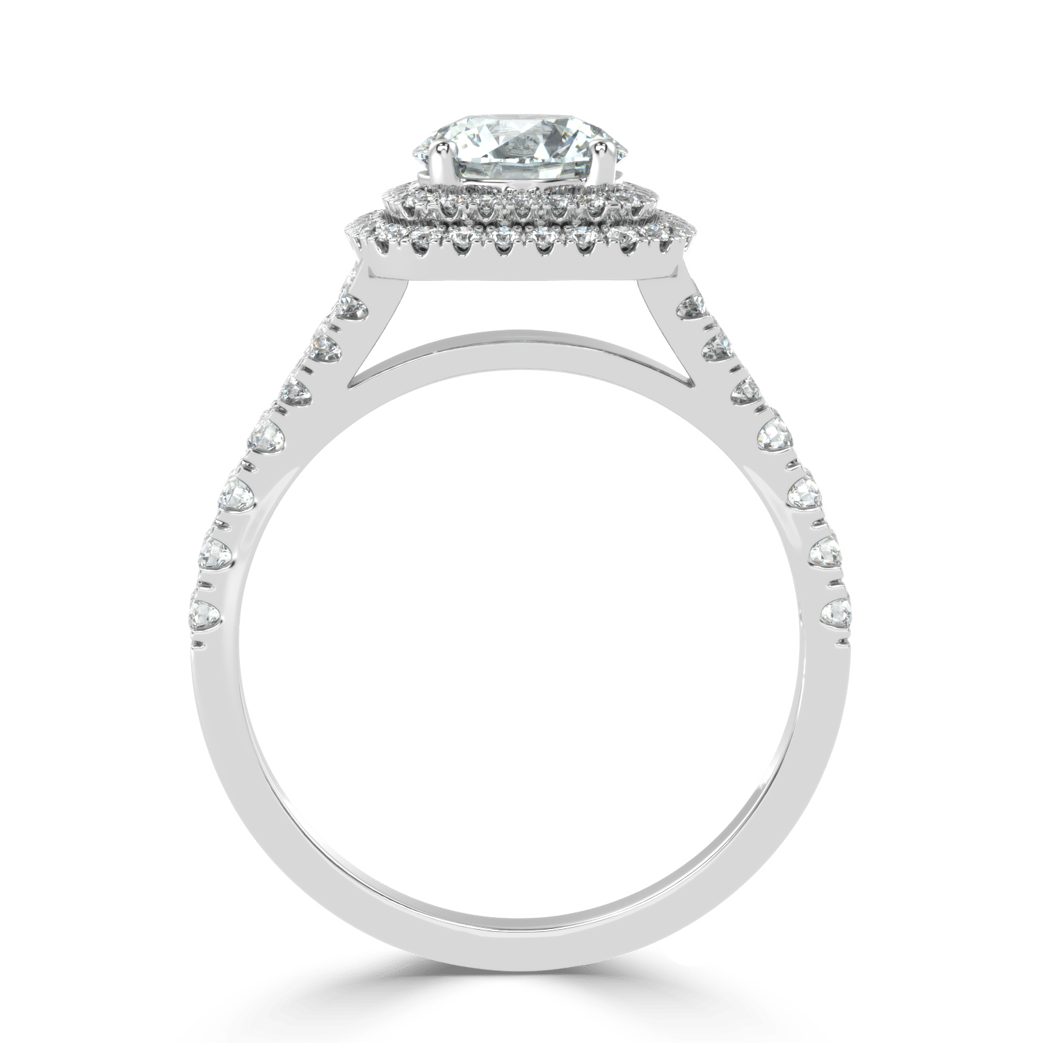 Brilliant Harmony: Solitaire Diamond Ring - Ayanika