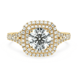 Brilliant Harmony: Solitaire Diamond Ring - Ayanika