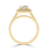 Brilliant Harmony: Solitaire Diamond Ring - Ayanika