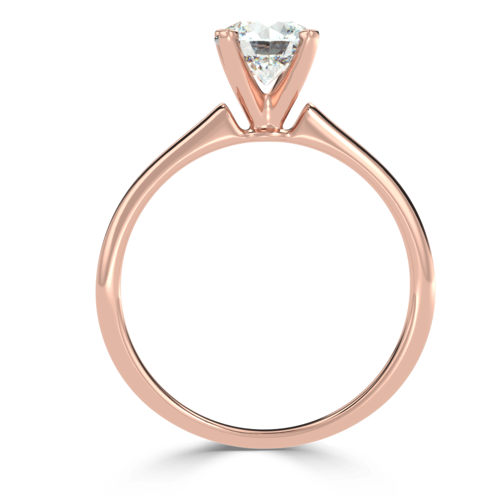 Eternal Sparkle: The Round Solitaire - Ayanika