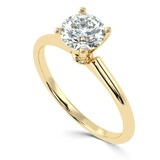 Eternal Sparkle: The Round Solitaire - Ayanika