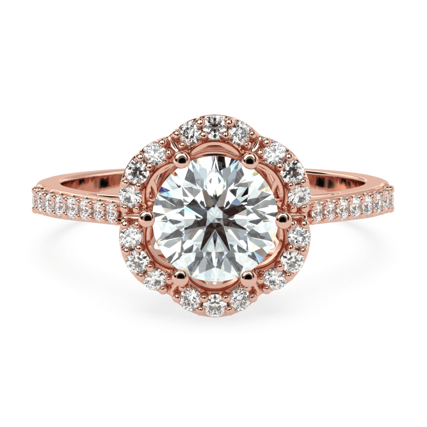 Modern Elegance  Solitaire Diamond Ring - Ayanika