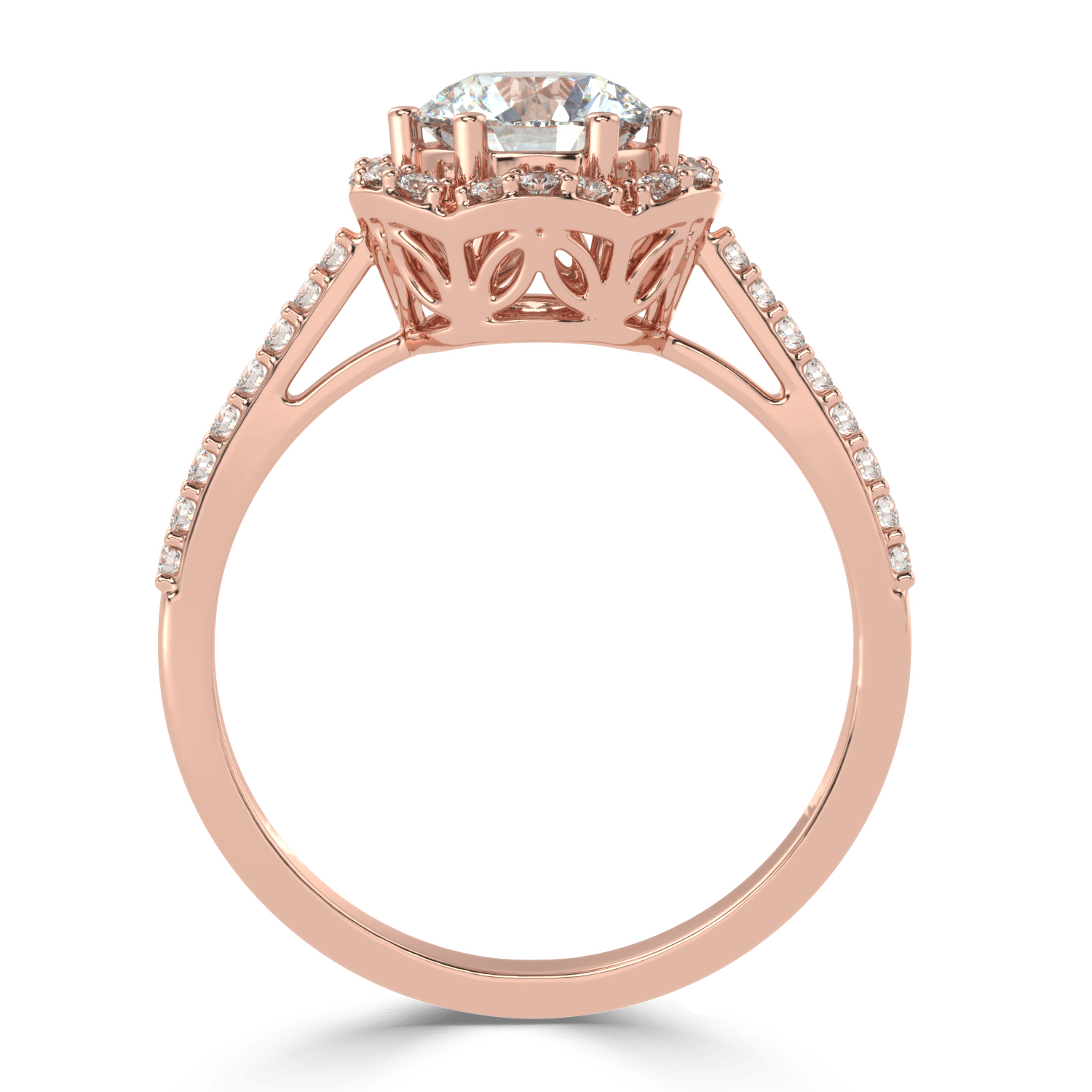 Modern Elegance  Solitaire Diamond Ring - Ayanika