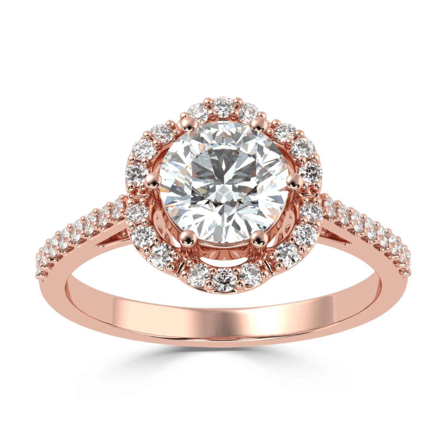 Modern Elegance  Solitaire Diamond Ring - Ayanika