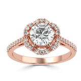 Modern Elegance  Solitaire Diamond Ring - Ayanika