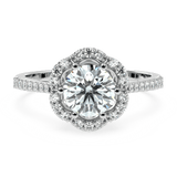 Modern Elegance  Solitaire Diamond Ring - Ayanika