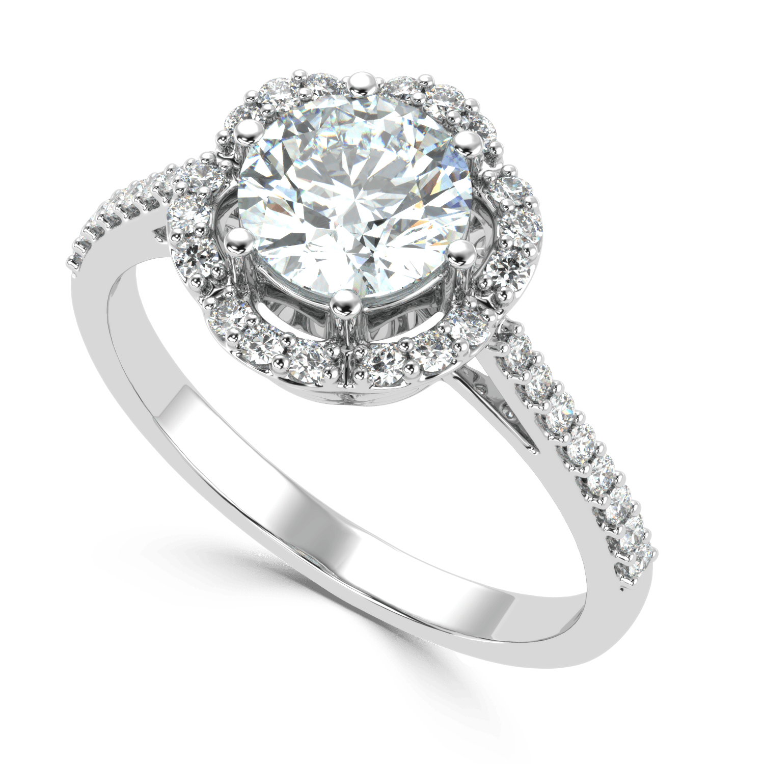 Modern Elegance  Solitaire Diamond Ring - Ayanika