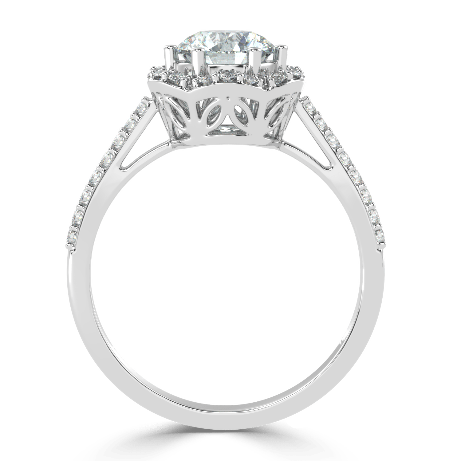 Modern Elegance  Solitaire Diamond Ring - Ayanika