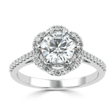Modern Elegance  Solitaire Diamond Ring - Ayanika