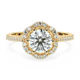 Modern Elegance  Solitaire Diamond Ring - Ayanika