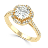 Modern Elegance  Solitaire Diamond Ring - Ayanika