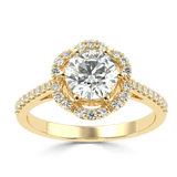 Modern Elegance  Solitaire Diamond Ring - Ayanika
