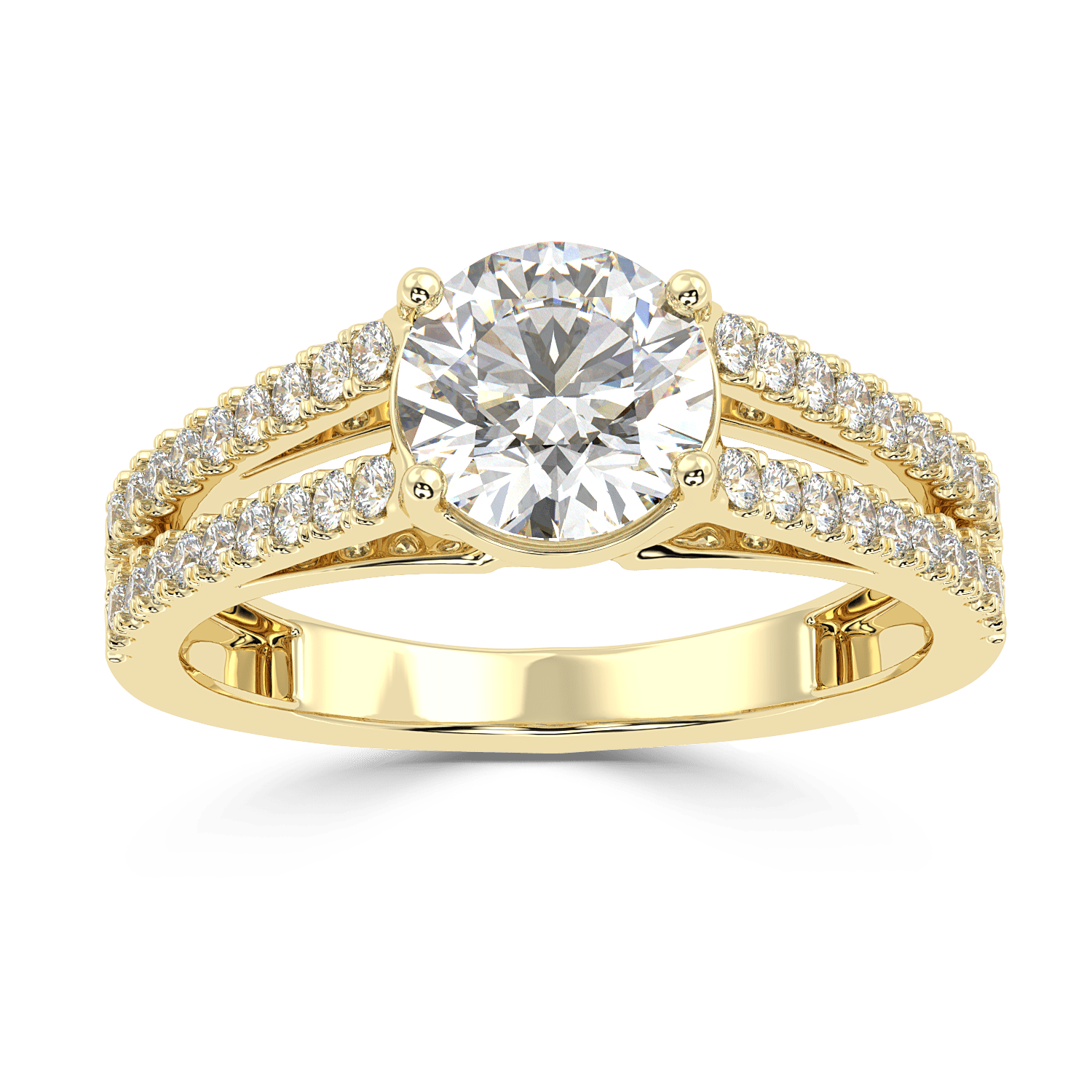 Sparkling Elegance  Solitaire Diamond Ring - Ayanika