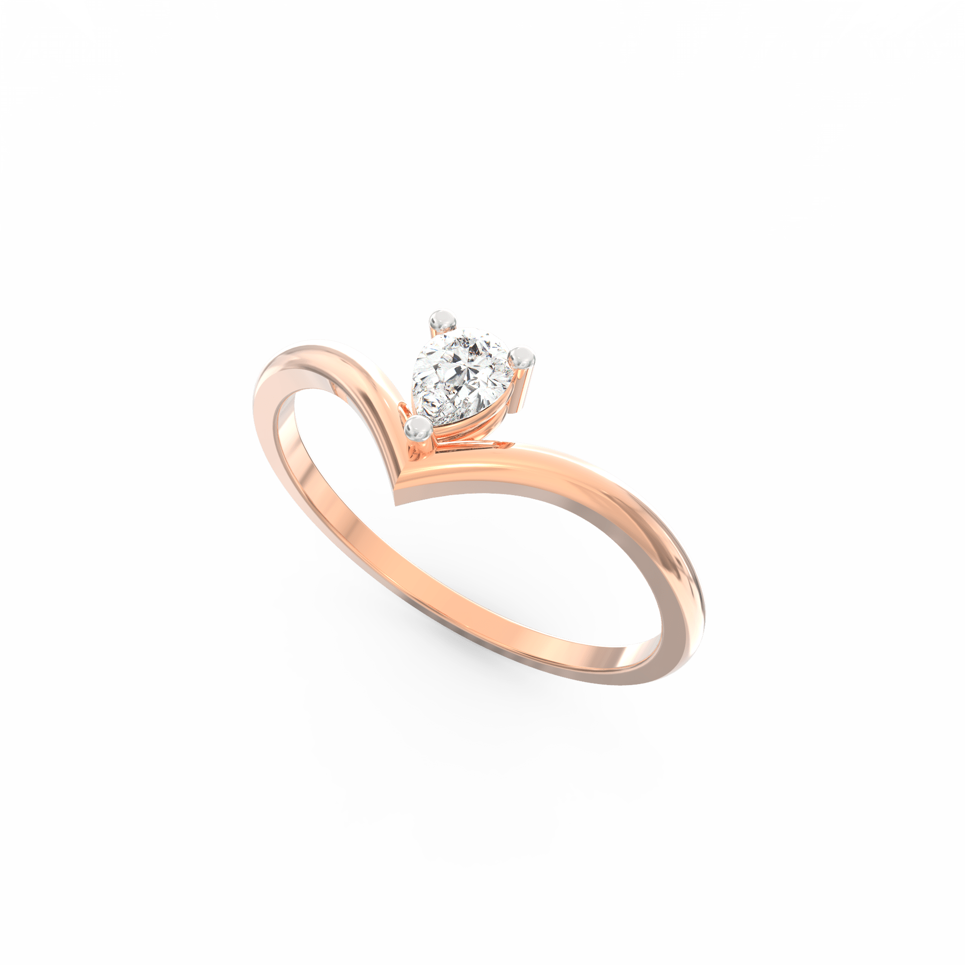 Dazzling Pledge Solitaire Diamond Ring