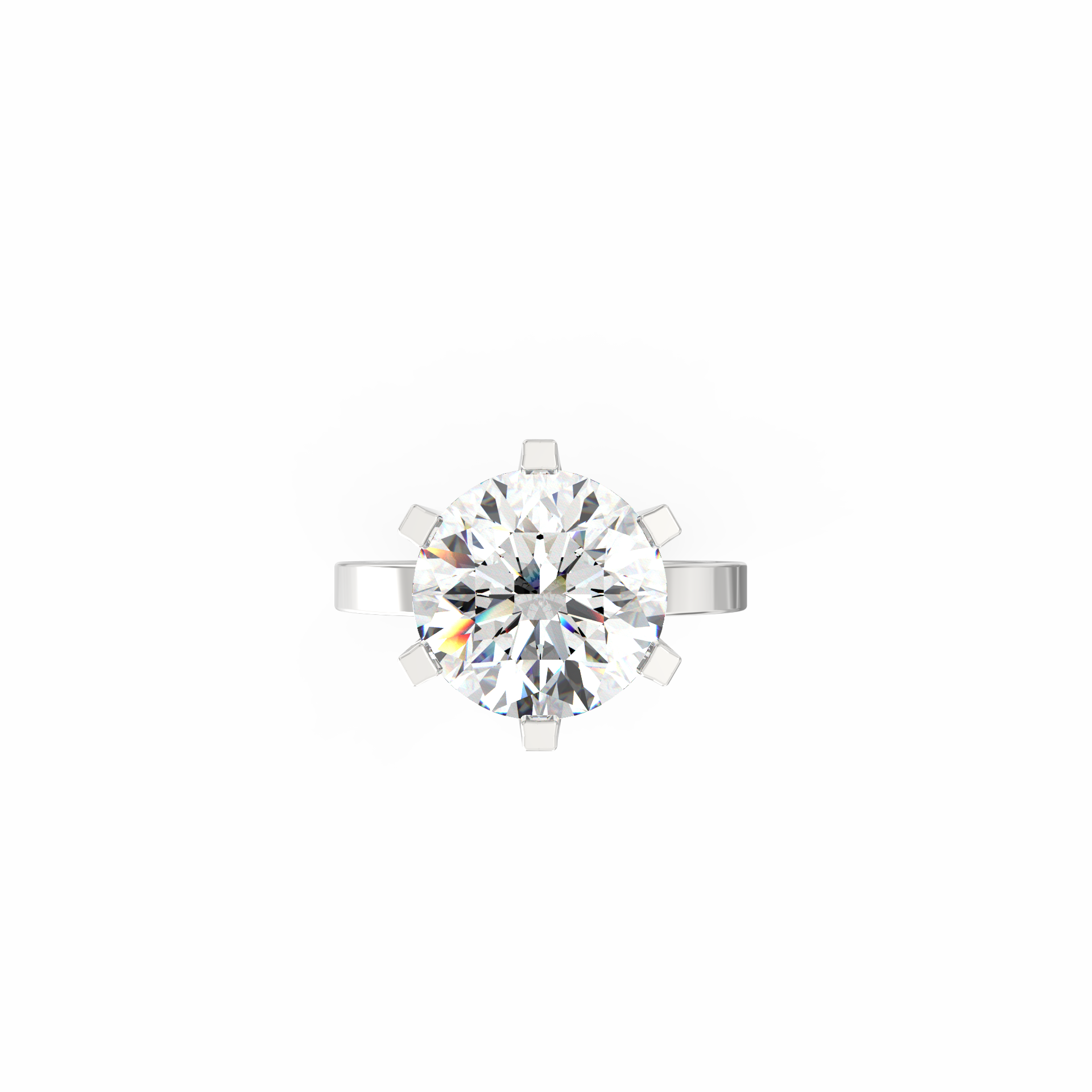 Astraea 3.15 Ct Solitaire Lab-Grown Diamond Ring