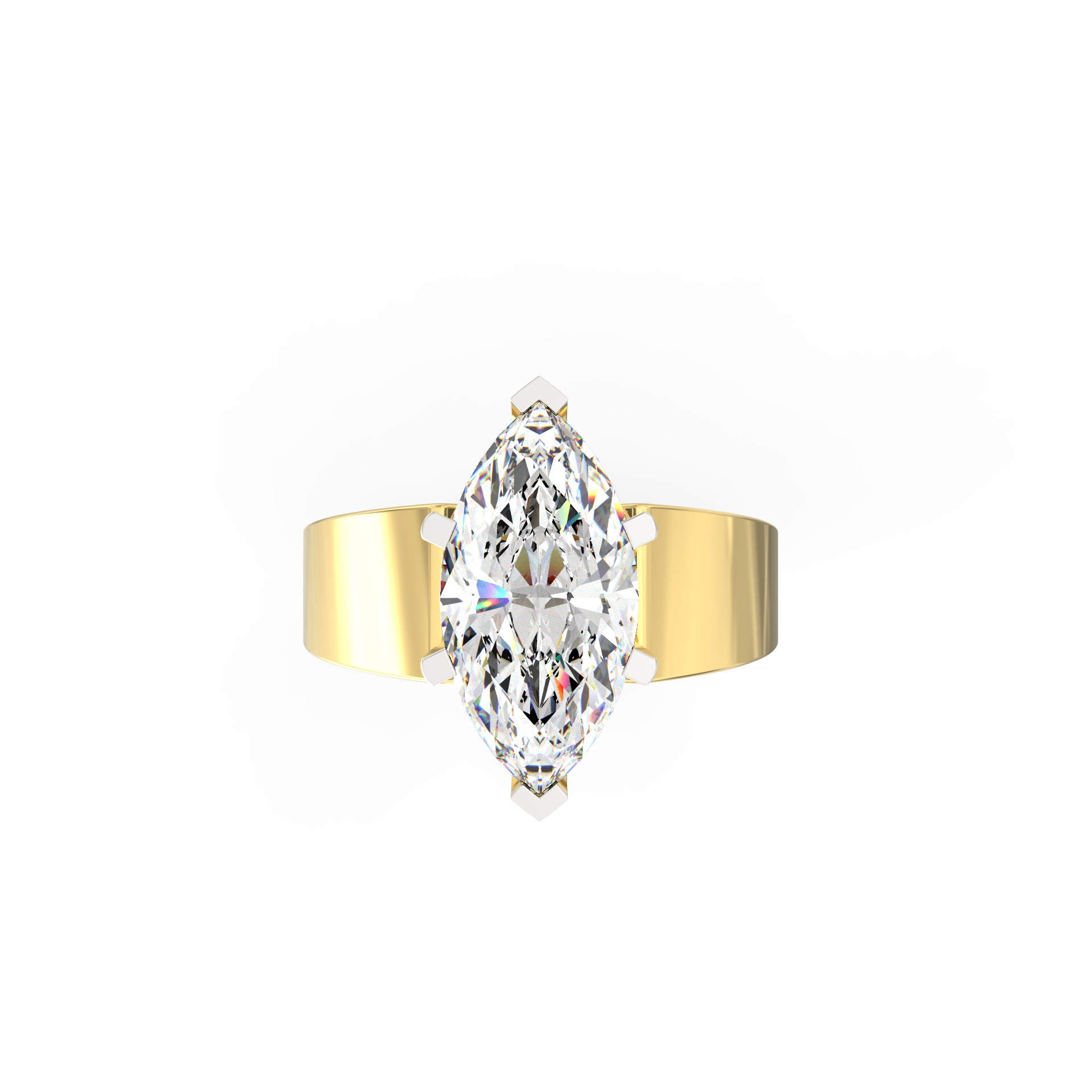 Aureum 2.50 Ct Marquise Lab-Grown Diamond Ring