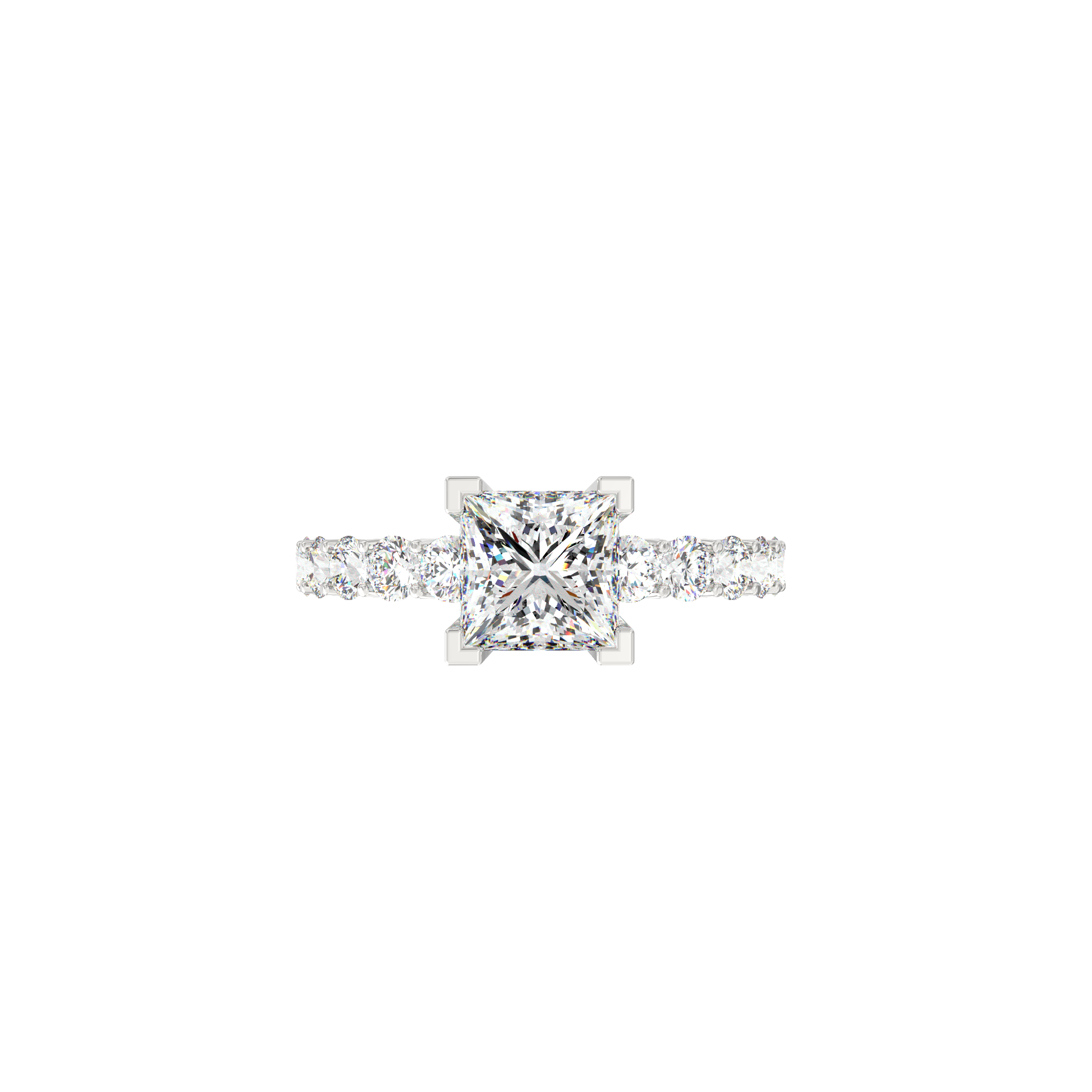 Selene 1.20 Ct Princess Lab-Grown Diamond Ring