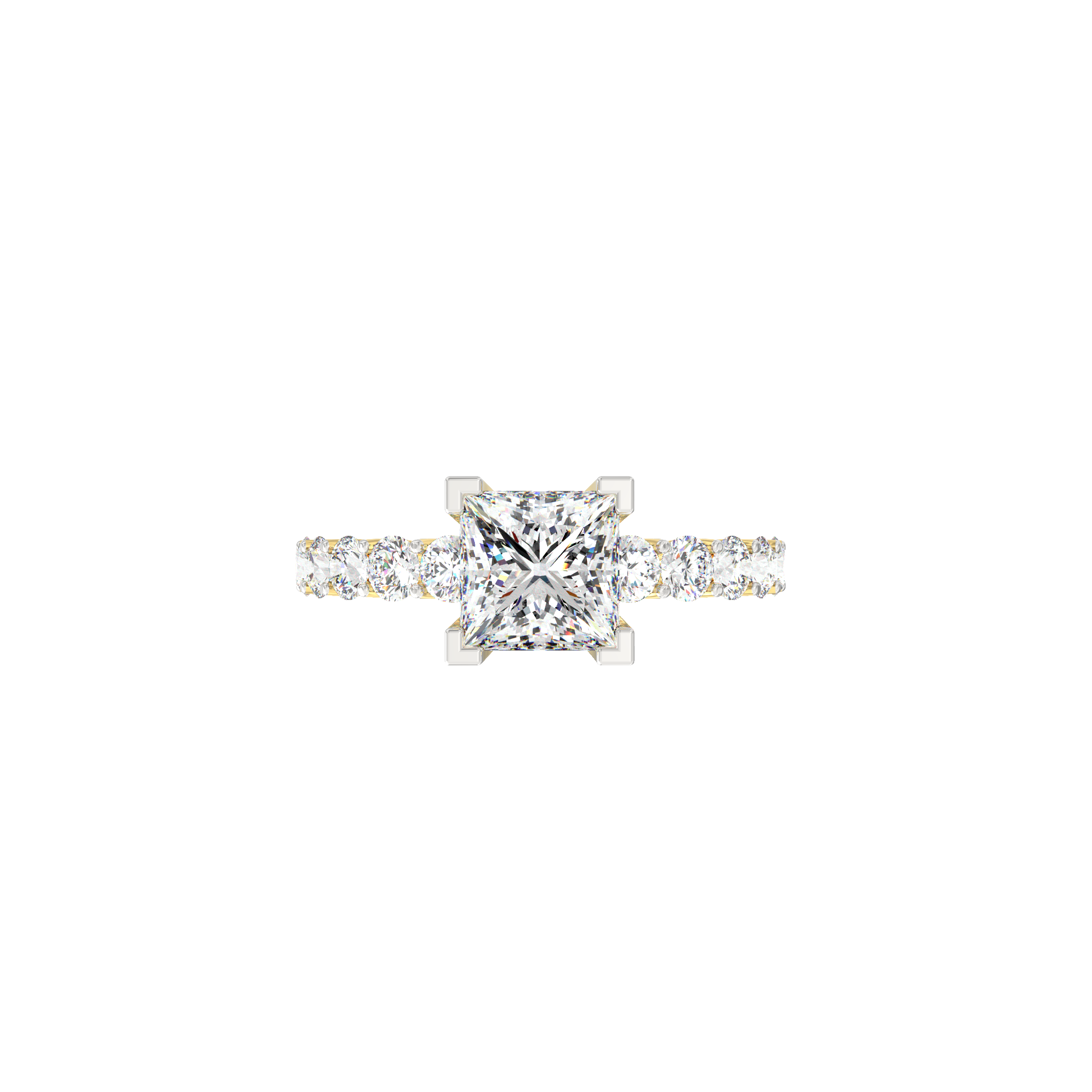 Selene 1.20 Ct Princess Lab-Grown Diamond Ring