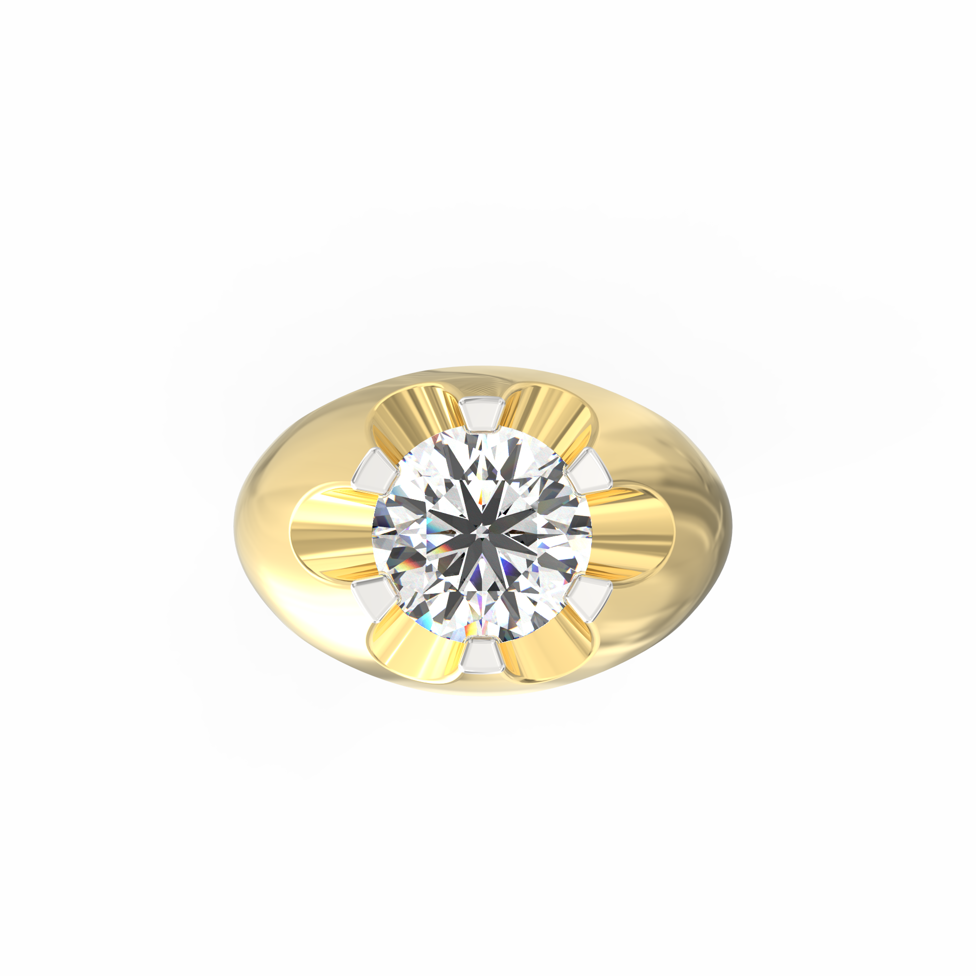 Vittorio 2.25 Ct Round Lab-Grown Diamond Ring