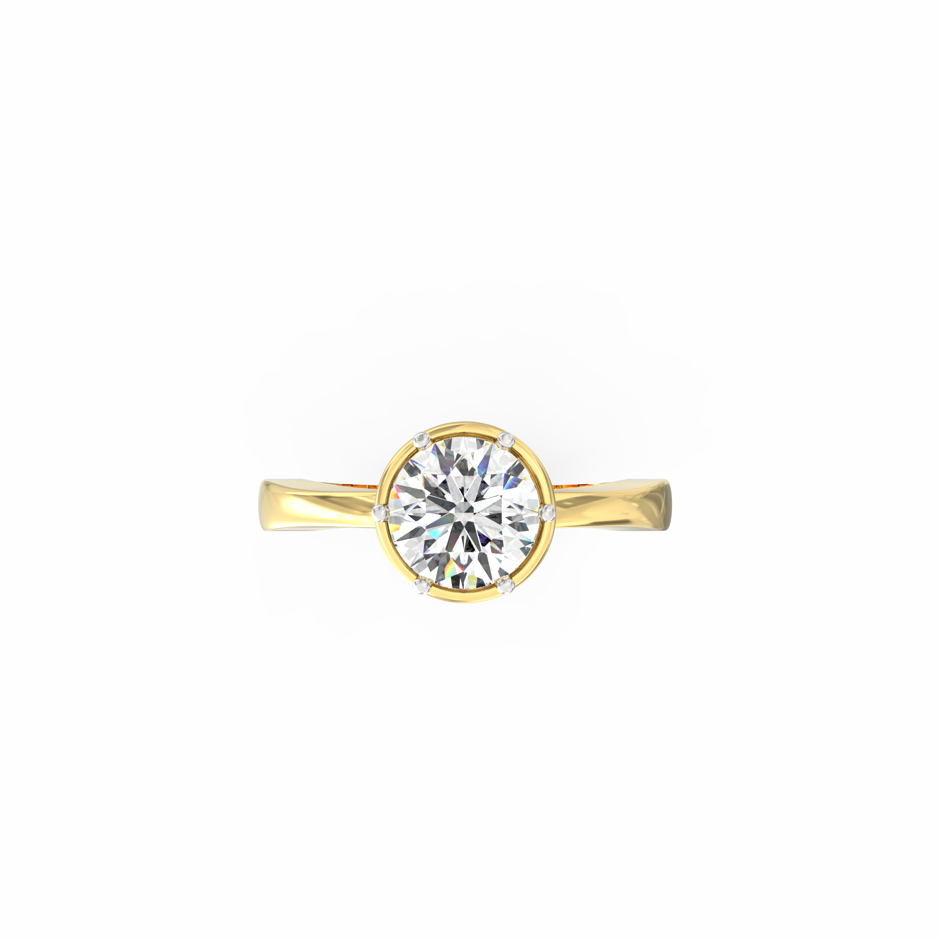 Serena 0.75 Ct Round Lab-Grown Diamond Halo Ring