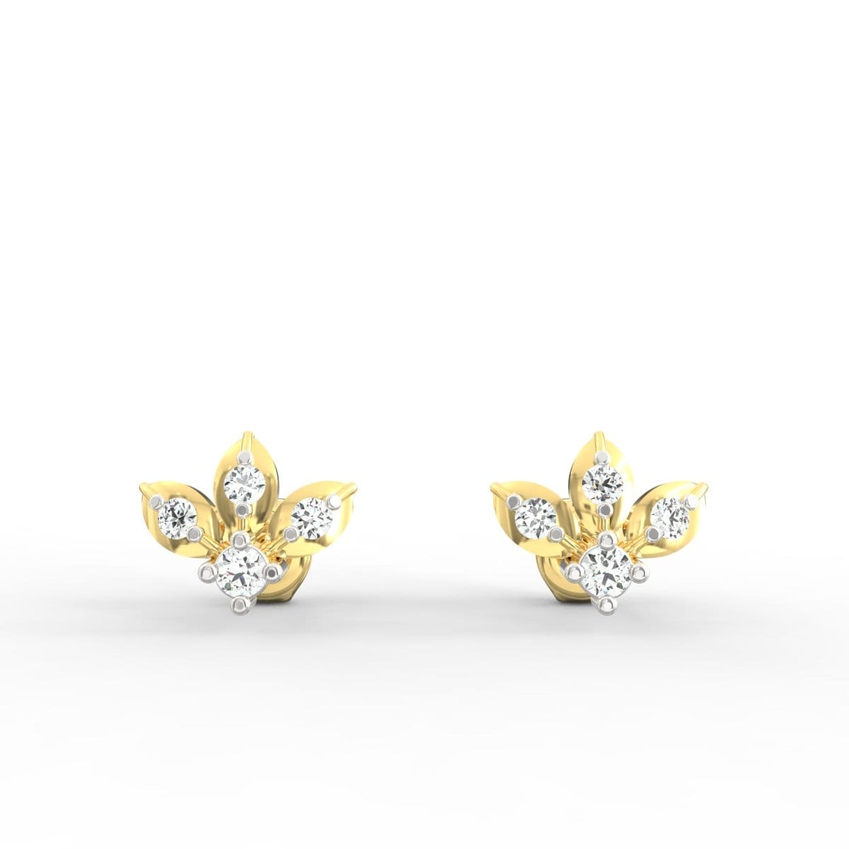 Chic Simplicity – Lab Grown Diamond Stud Earrings Ayanika