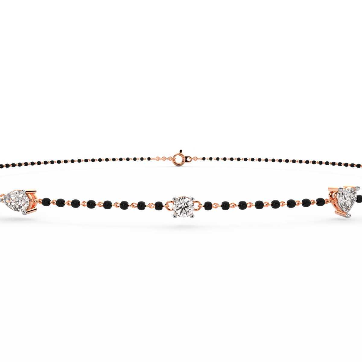 Signature Tanishk Meaning Lab Grown Diamond Mangalsutra Bracelet